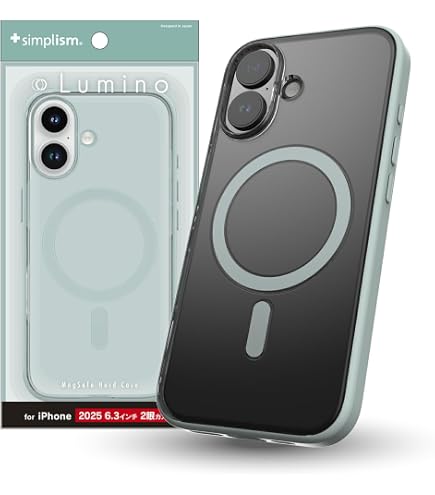 Amazon.co.jp: Simplism シンプリズム iPhone 17 [Lumino] MagSafe対応