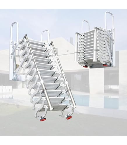 Amazon.co.jp: 大建工業 スチール製 ロフトタラップ CQ0409-2 8尺用