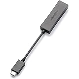 Astell&Kern AK HC3 Dark Gray [ES9219MQデュアルDAC 3.5mm4極マイク入力対応出力搭載ポータブルUSB-DAC] 384KHz32bit/DSD256ハイレゾ対応 バスパワー駆動 Type-C＆Lightni