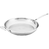 Scanpan Impact Stainless Steel Fry Pan, 32cmØ - Induction Compatible