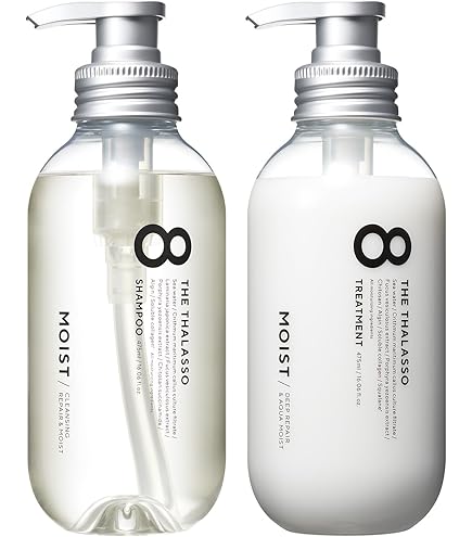 Amazon | エイトザタラソ モイストシャンプー＆モイストトリートメント