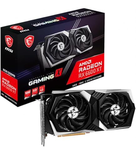 MSI Radeon RX 6600 XT Mech 2X 8G OC, 8192 MB GDDR6, (V502-004R
