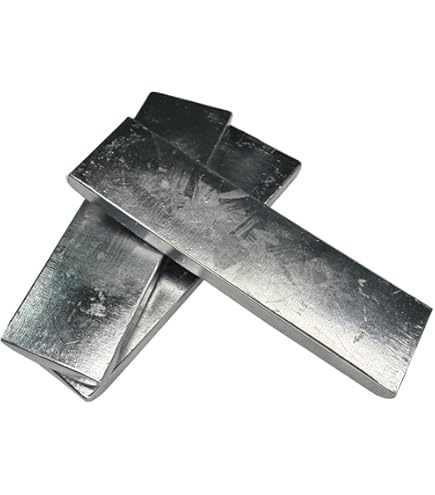 Amazon.co.jp: 自作メタルジグ用鉛 Pb 約94.0％ Sb約6.0％【約210g×4本