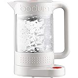 BODUM ボダム 電気ケトル 電気ポット BISTRO ビストロ 電気ケトル ダブルウォール 1100ml オフホワイト 二重構造 温度調節 保温機能付き 【正規品】 11659-913JP BODUMボダム電気ケトル 電気ポットBISTRO ビス