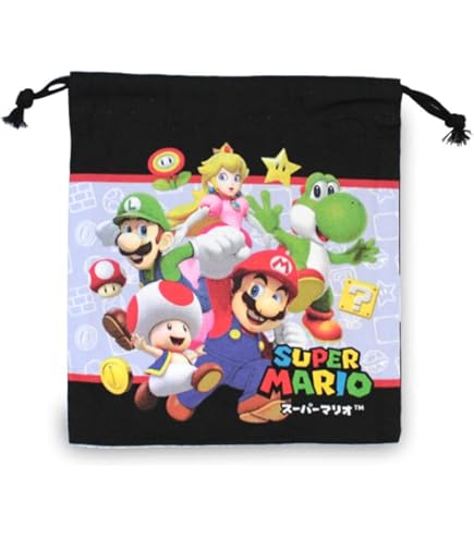 Amazon.co.jp: スーパーマリオ 巾着[M] MBS 1048 : 文房具