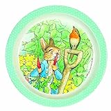 Petit Jour Peter Rabbit Green Melamine Plate by Petit Jour