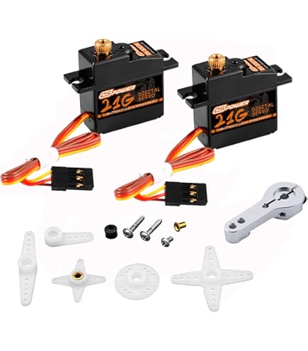 Amazon | DSPOWER ミニサーボ マイクロサーボ 25Tアーム付き サーボ