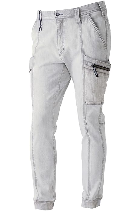 Amazon.co.jp: [寅壱] TORAICHI 8870-235 デニムカーゴジョガーパンツ 