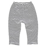 竹ストライプLoosedレギンスパンツOrganic Cotton Baby Boy and Girl カラー: ブルー