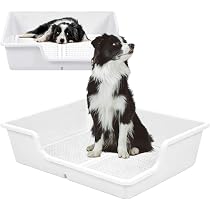 Amazon | 犬 トイレ トレー 特大 スーパー ワイド (ホワイト, XXL) | I