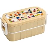 スケーター(Skater) 抗菌 2段 ランチボックス 600ml 弁当箱 ムーミンママ トリート 日本製 YZW3AG-A