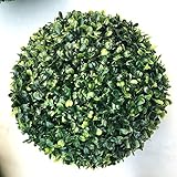 etbotuシミュレートプラスチックLeaveボール人工芝生ボール、ホームパーティーウェディングデコレーション style:30cm grass ball KY-HOME-032118-A-041