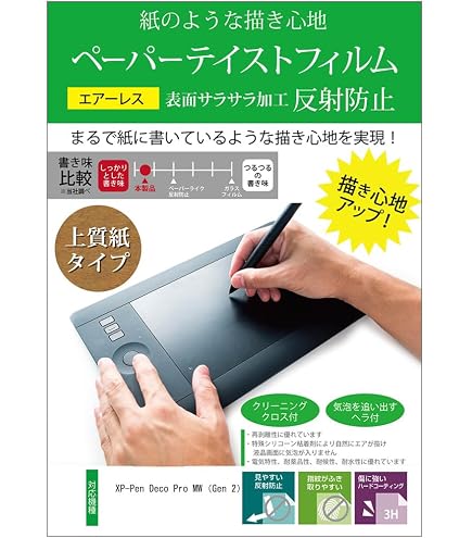 Amazon | ClearView XP-PEN Deco Pro LW (Gen 2) 用 [マット 反射低減