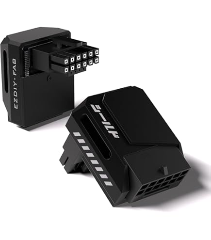 Amazon.co.jp: EZDIY-FAB 12VHPWR 12+4ピン 90度角度アダプター 電源