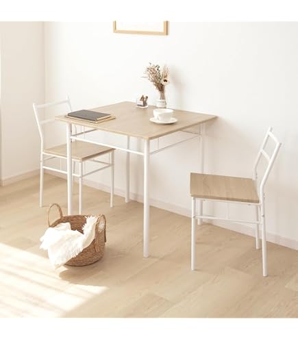 Amazon｜DORIS ドリス ダイニングテーブルセット ダイニングセット 3点
