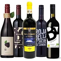 Amazon.co.jp: ワインセット ワイン スペイン飲み比べ 赤ワイン 5本
