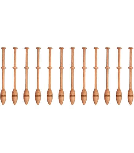 木製ボビンレース用ボビン 100本セット ボビンレースはじめてセット [My First Bobbin lace Kit] | J'ai