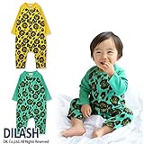 (ディラッシュ) DILASH 秋'15 ライオン柄長袖カバーオール 80 ミント