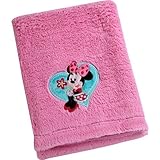 Disney Baby Minnie Mouse Cuddle Plush Blanket Disney Baby Bedding by Disney [並行輸入品]