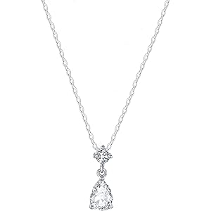 ネックレス レディース 水滴 ネックレス ペンダント 金属アレルギー対応 925 シルバー ファッション ジュエリー 女…