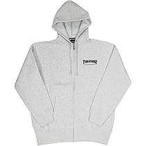 Thrasher クロップド・フーディ グレー バラ刺繍 Amazon.co.jp: [スラッシャー] ジップ パーカー HOMETOWN ZIP