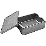 Amazon Highawk保温 保冷 発泡スチロール 箱 クーラーボックス ケータリング用 コンテナー フォームボックス デリバリー 長時間保冷 肉厚 冷凍箱 高密度 30l箱 レザー クロースカバー Highawk クーラーボックス