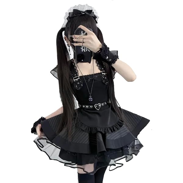 Amazon.co.jp: [MC-SHOP] 黒魔女さんが通る!! 黒鳥千代子 コスプレ衣装