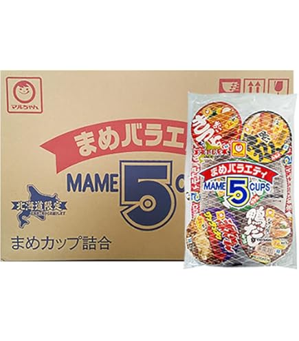 Amazon.co.jp: 赤いきつね・緑のたぬき マルちゃん まめバラエティ