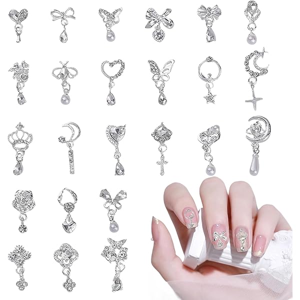 ネイルパーツ デコパーツ ネイルチャーム メタルチャーム パーツ 楽天市場】ネイルパーツ【4個セット】上品 アクセント チャーム