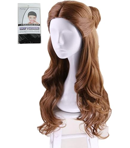 Amazon.co.jp: [ACQ] Z 美女と野獣 ベル 村娘 コスプレ ウィッグ wig