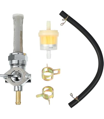 Amazon | 1/4NPT ガソリンコック リザーブ付 | 燃料コック | 車＆バイク