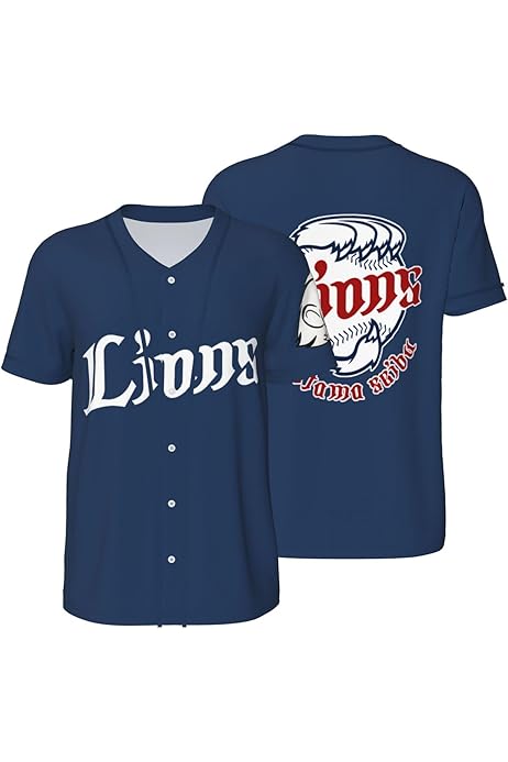 埼玉西武ライオンズ レプリカロゴTシャツ WILDWILD ver.