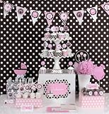 Pink Baby Shower Mod Party Kit by Eventblossom [並行輸入品]
