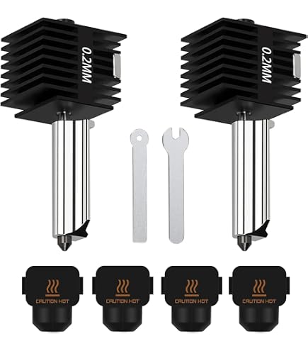 Amazon.co.jp: Bambu Lab A1/A1 Mini用ホットエンドキット 2個パック