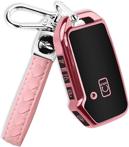 Key Ring Key Fob Cover For Kia Cerato Ceed Forte NIRO Sorento
