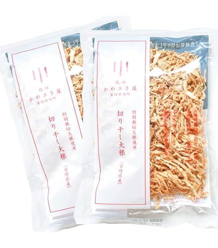 Amazon.co.jp: 宮崎県産 特別栽培 切り干し大根 50g×10個セット 栽培