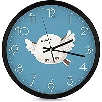 北欧風　立体的な鳥のデザイン木製掛け時計　静音タイプ 北欧風 立体的な鳥のデザイン木製掛け時計 静音タイプ 楽天市場