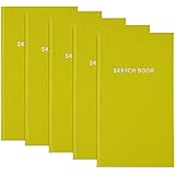 コクヨ ノート 野帳スケッチ 3mm方眼 サルファーイエロー 5冊セット セ-Y7YX5SET