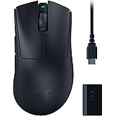 Razer DeathAdder V3 Pro Ergonomic Wireless Gaming Mouse, AP Packaging, Black