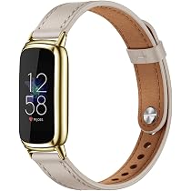 Wongeto Compatible With Fitbit Inspire 2 & Inspire/Inspire HR Bands,Fashion Handmade Elastic Stretch Pearl Bracelet Women Replacement Strap For Fitbit Inspire Accssorises (ite