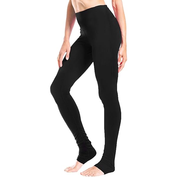 High Waisted Extra Long Yoga Leggings 