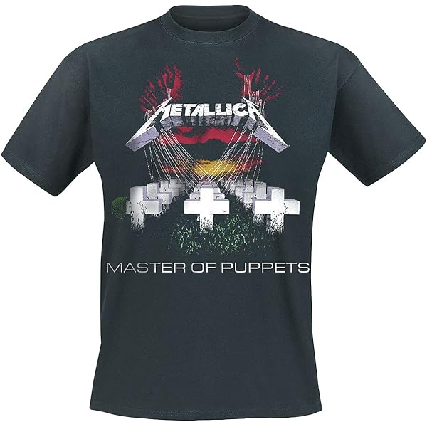 Amazon | Metallica T Shirt Master Of Puppets Album Tracks