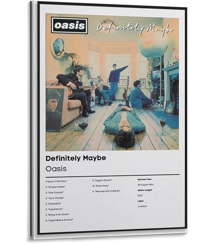 Amazon.co.jp: kb090 78cm x 53cm オアシス（Oasis）ポスター [並行