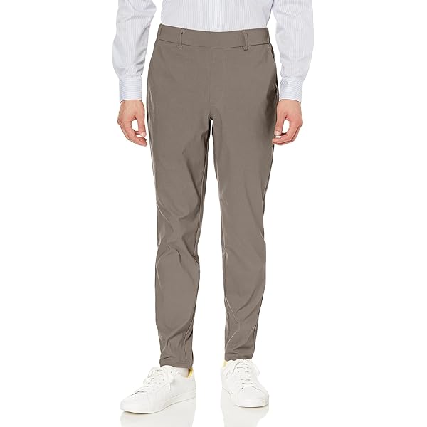 Amazon | [ボディワイルド] ストレッチパンツ テーパードスタイル