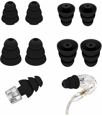 Amazon | Klowcok 低反発素材イヤーチップ 交換用 Shure SE215 PRO