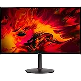 Acer Nitro XZ270 Xbmiipx 27" 1500R Curved Full HD (1920 x 1080) VA Zero-Frame Gaming Monitor with Adaptive Sync, 240Hz Refres
