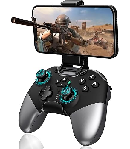 匿名配送❣️ Android iPhone 15-Serie スマホ ゲームパッド スマホ用ワイヤレスゲームパッド ブラック |4580098935218