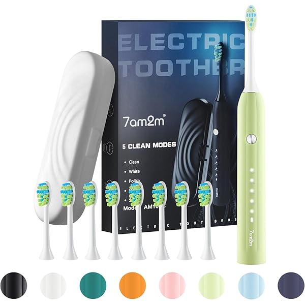 電動歯ブラシ Amazon.co.jp: 7am2m 電動歯ブラシ 超音波歯ブラシ ソニック