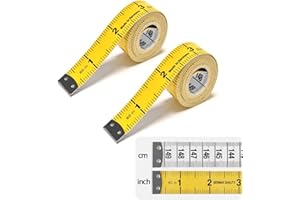Soft Tape Measure Measuring Tape for Body Measurements,Double Color Double Scale Tape Measure Body Measuring Tape,Measurement
