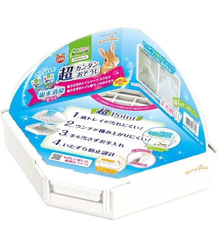 Amazon | マルカン うさぎのトイレシーツ スクエア 30枚 | マルカン